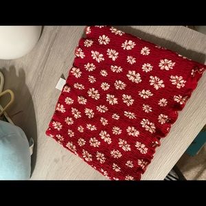 hollister tube top floral